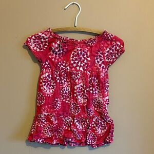 Girls' Pink Heart Dress